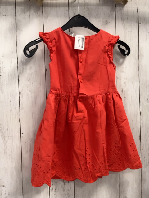 Carter´s  Kleid  Gr. 92  rot Lochstickerei