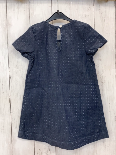 Sanetta  Kleid  Gr. 86  blau weiße Punkte 