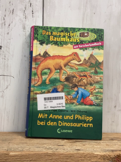 Magisches Baumhaus  Buch Mit Anne und Philipp bei den Dinosauriern