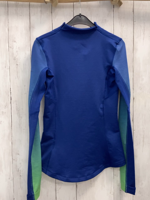 Nike  Sportshirt lang  Gr. 158  blau hellblau hellgrün 