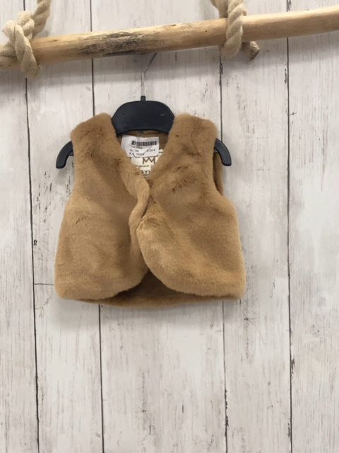 Gymp  Weste  Gr. 56  hellbraun Fell 