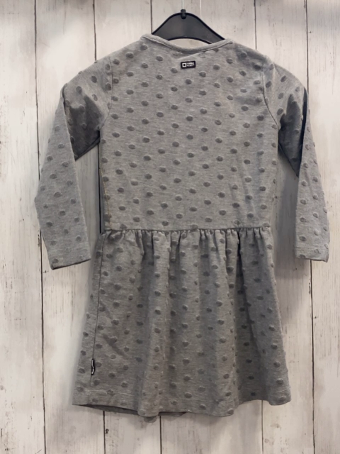 Tumble ´n´ Dry Kleid  Gr. 104  grau dunkelgrau Punkte 