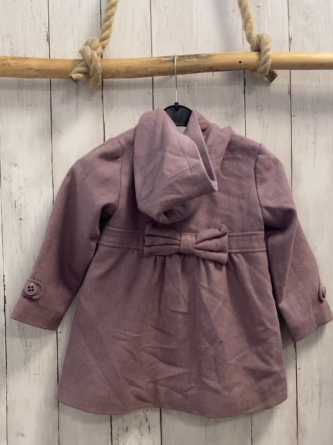 Vertbaudet  Jacke  Gr. 92  lavendel Kapuze Oberstoff 50 % Wolle