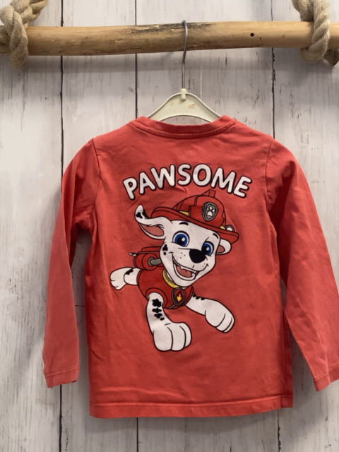 Paw Patrol  Langarmshirt  Gr. 86  rot Paw Patrol 