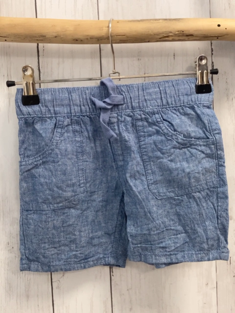  Shorts Gr. 98  blau meliert Kordel