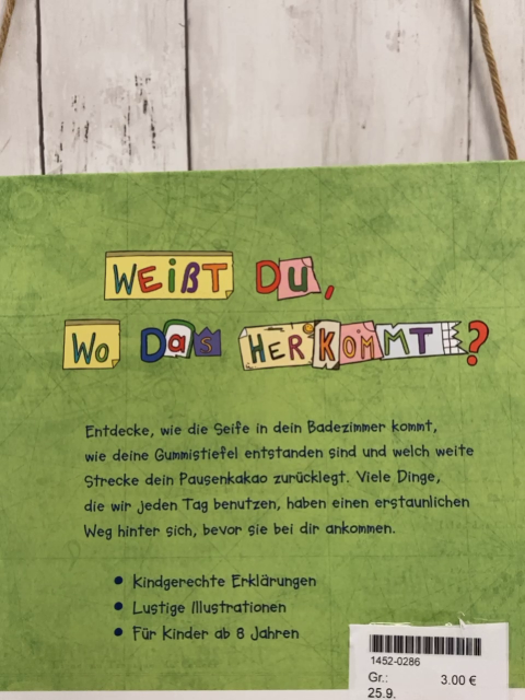  Buch Weißt du, wo das herkommt?
