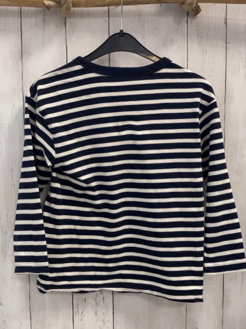 H&M  Pullover  Gr. 122  blau weiße Streifen 