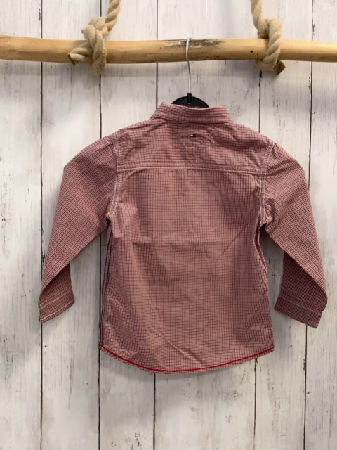 Tommy Hilfiger  Hemd  Gr. 86  rot blau weiß kariert 