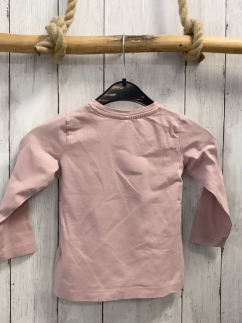 Name it  Langarmshirt  Gr. 92  altrosa Planet Schrift 