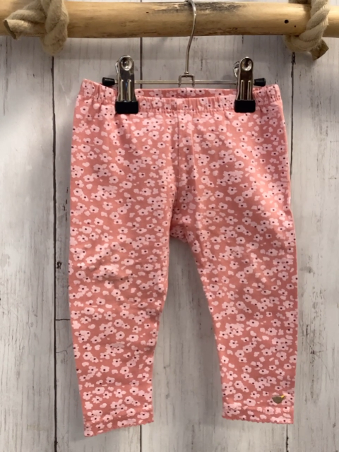 Steiff  Leggings  Gr. 74  rosa Blumen 