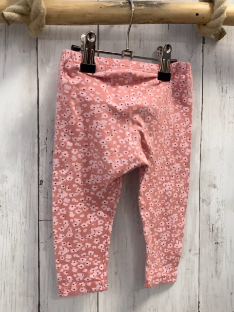Steiff  Leggings  Gr. 74  rosa Blumen 