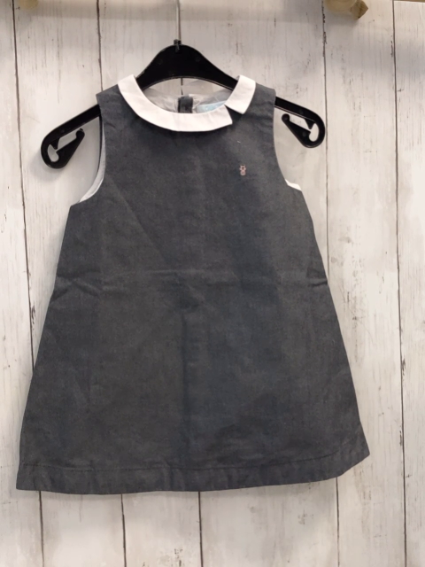 Obaibi  Kleid  Gr. 80  grau weißer Kragen