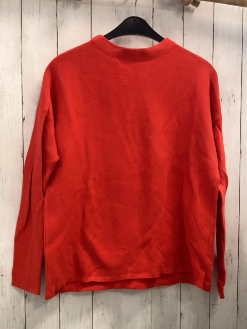 Armedangels Pullover  Gr. 170/176  rot Strick 100 % Biobaumwolle Gr. XL