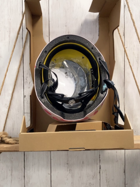 neu nutcase Helm Gr. 52-56  pink bunte Blumen 