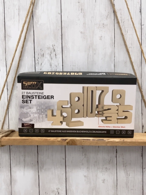 Sumblox Holzspielzeug Gr. 27  Einsteiger Bausteine Zahlen
