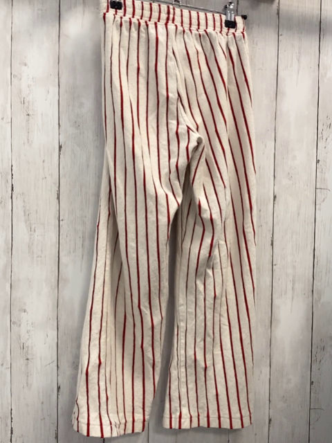zara Hose Gr. 164  weiß rote Streifen weites Bein