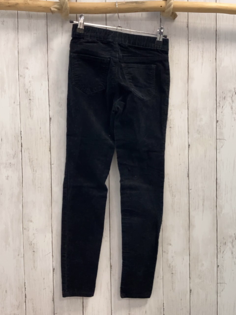 H&M Hose Gr. 140  schwarz Feinkord