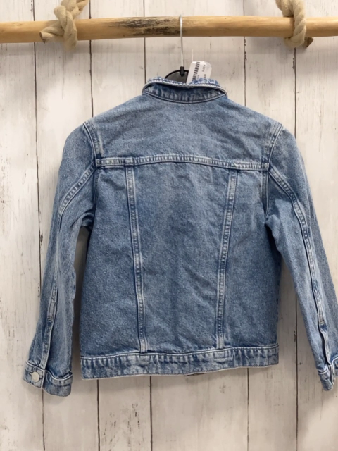 H&M Jeansjacke Gr. 128  blau 