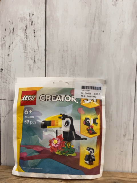 Lego neu  30688  Creator 3 in 1 Vogel Fisch