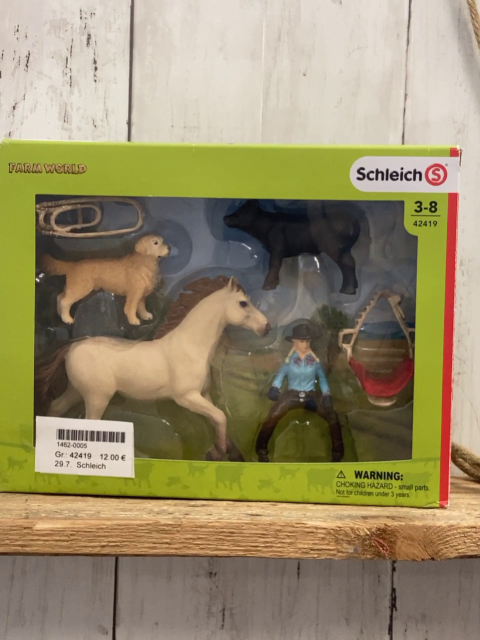 Schleich 42419  Farm World Westernreiten 