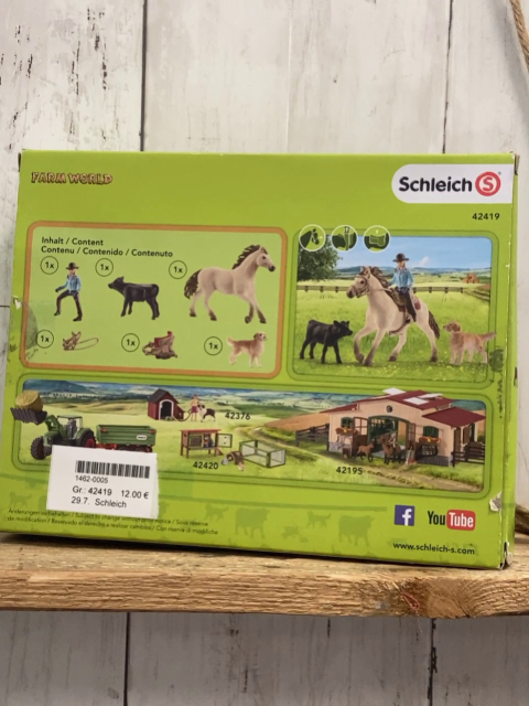 Schleich 42419  Farm World Westernreiten 