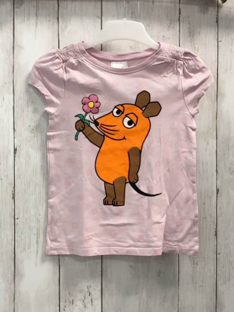   T-Shirt  Gr. 116  rosa Die Maus 