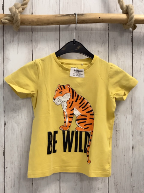Name it  T-Shirt  Gr. 98  gelb Tiger Schrift 