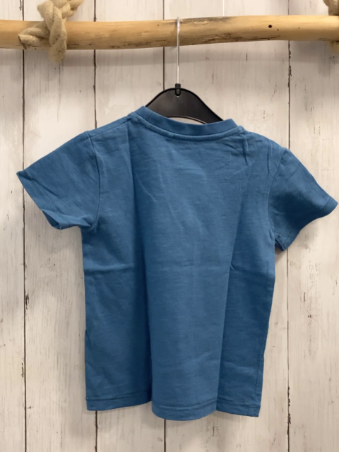 Kanz  T-Shirt  Gr. 92  hellblau Schrift Kaktus