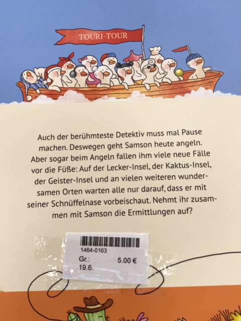  Buch Detektiv Samson