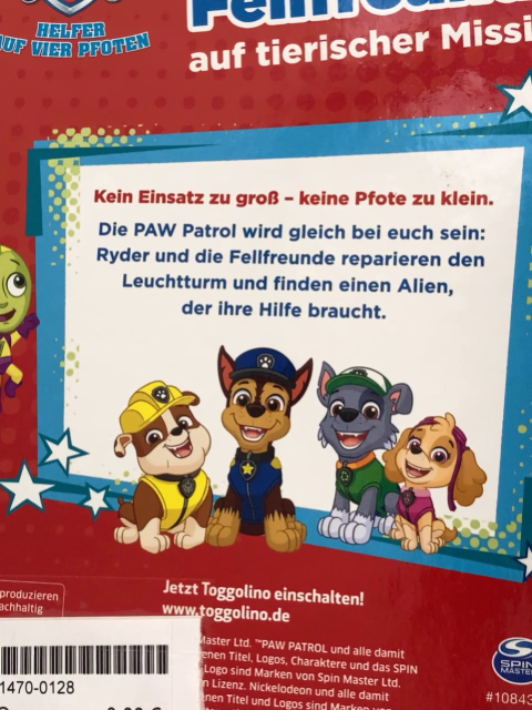   Buch Paw Patrol Die Fellfreunde 