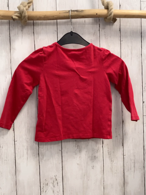   Langarmshirt  Gr. 110  rot Pailettenherz My Little Pony 