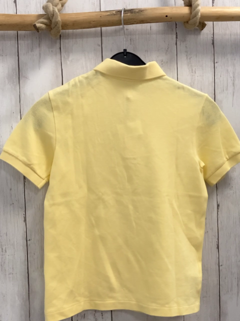 Lacoste  T-Shirt  Gr. 140  gelb Polokragen 