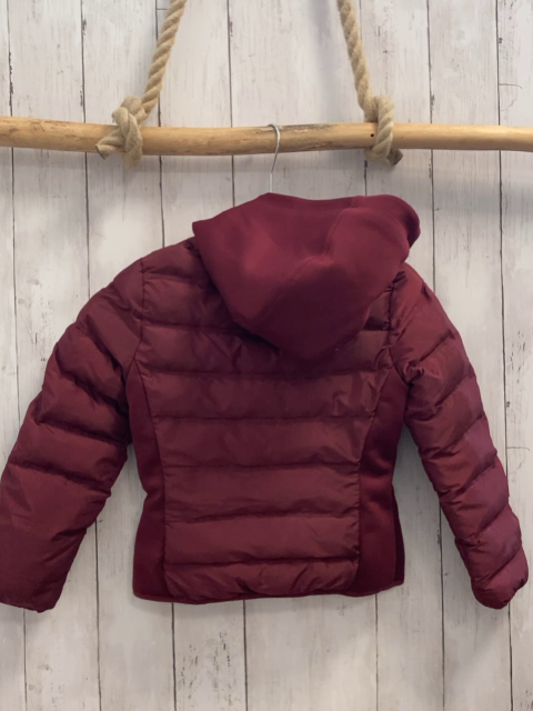Benetton Jacke Gr. 116  burgunder rot 