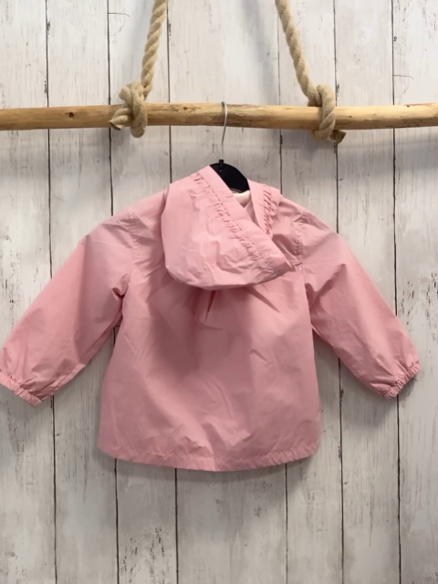   Jacke  Gr. 86  rosa Kapuze 