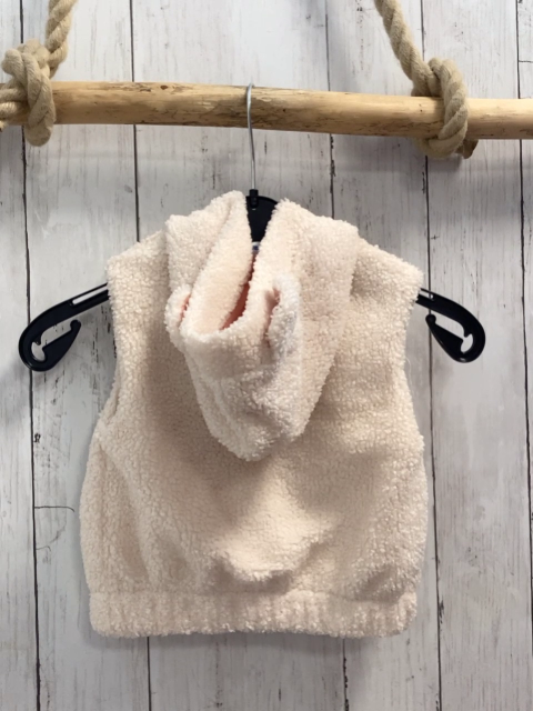 Mayoral  Teddyweste  Gr. 92  beige Kapuze mit Ohren 