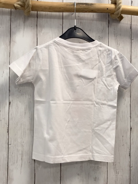 neu  T-Shirt  Gr. 92  weiß rosa Bär + Schrift 