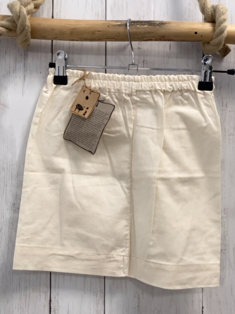 neu  Rock Gr. 98  creme goldenes Schaf + Schrift 