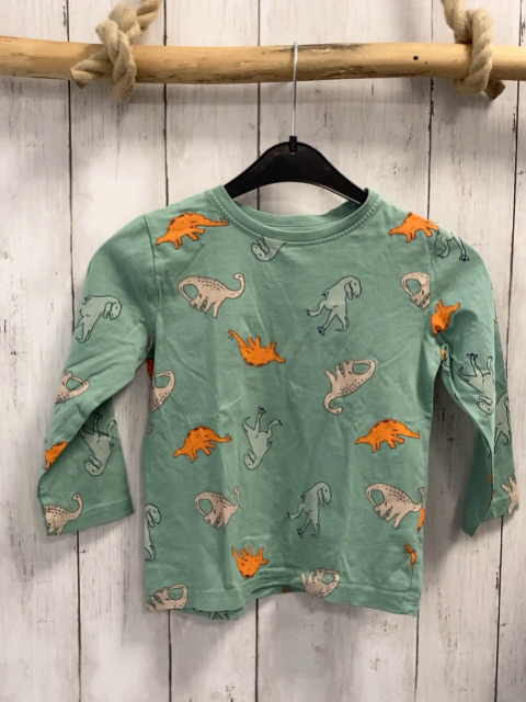   Langarmshirt  Gr. 104  mint Dinos 