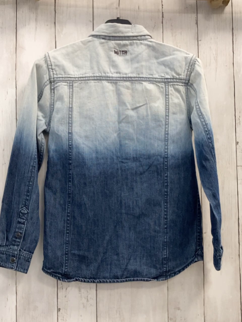 Mitch Hemd  Gr. 134/140  hellgrau blau dunkeblu Jeans 