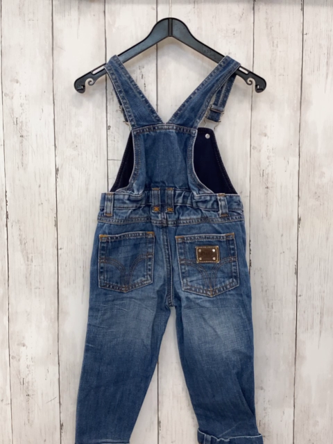 Dolce & Gabbanna Latzhose Gr. 86  blau Jeans