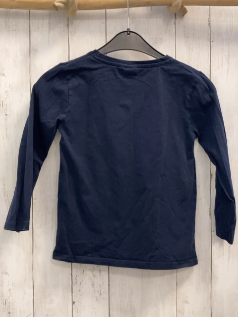 Marvel  Langarmshirt  Gr. 128  blau Spidey Schrift 