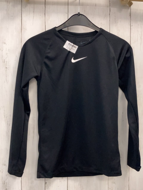 Nike  Sportshirt lang  Gr. 140  schwarz 