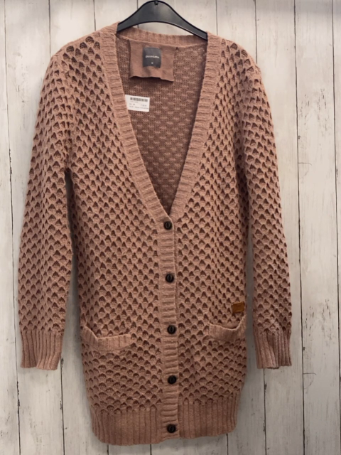 Gsus Industries Strickjacke Gr. M altrosa Lochmuster