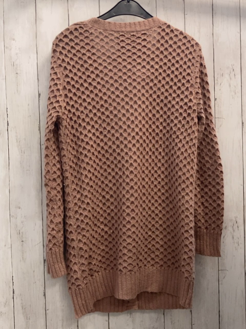 Gsus Industries Strickjacke Gr. M altrosa Lochmuster