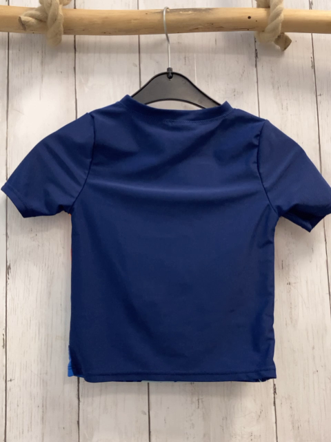   UV-Schutzshirt  Gr. 98  blau Paw Patrol Hunde Blätter 