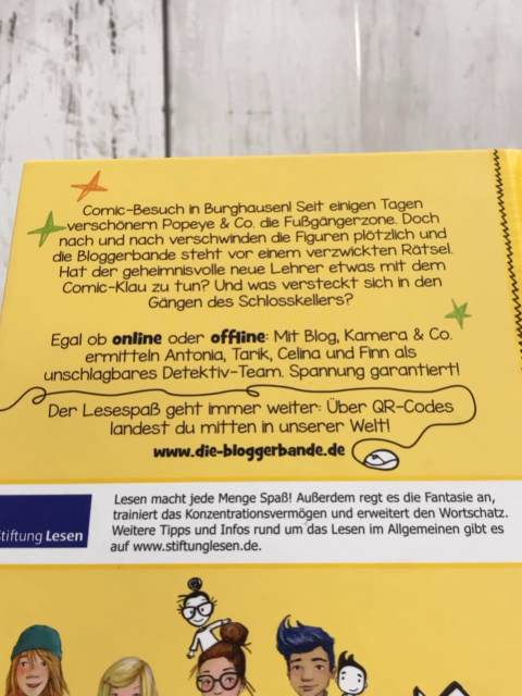 Bloggerbande  Buch im Comic Chaos 