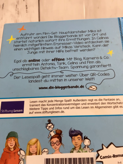 Bloggerbande  Buch .... im Filmstarfieber 