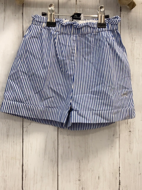 Monnalisa  Shorts  Gr. 98  blau weiße Streifen silber Steine 