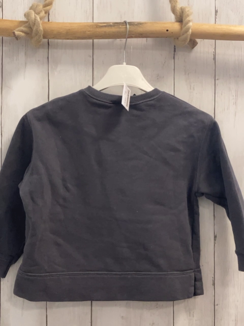 Zara  Pullover  Gr. 116  grau Minnie Mouse mit Pailetten