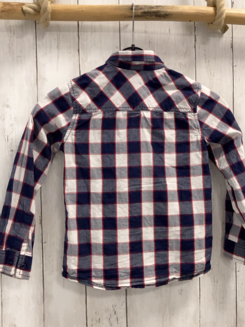 Esprit  Hemd  Gr. 116  blau rot weiß kariert 